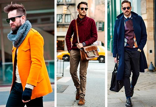 The best color combinations in clothes for men