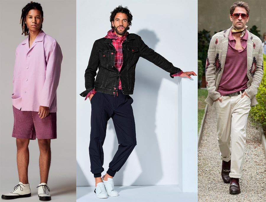 The best color combinations in clothes for men