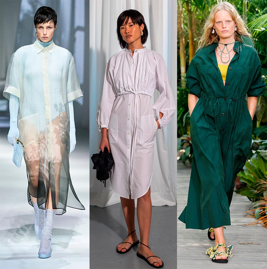 Shirt dresses spring-summer