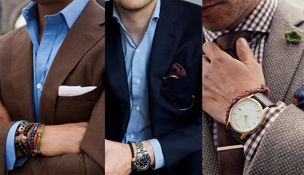 Watches and bracelets for men