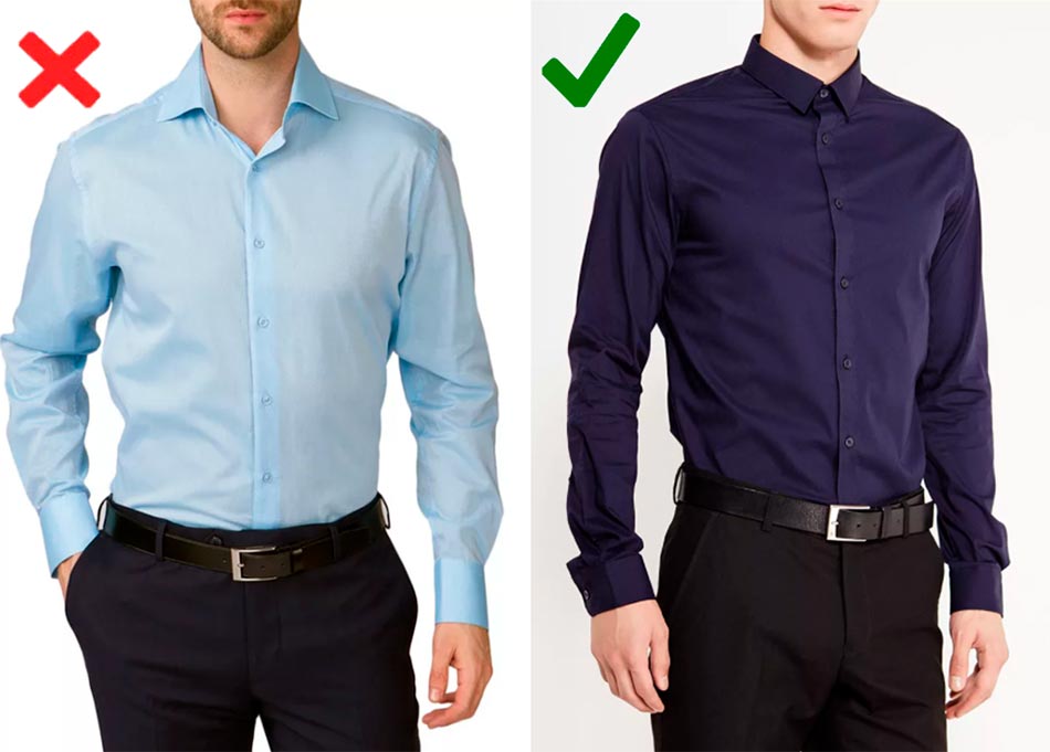 Choosing a men's shirt