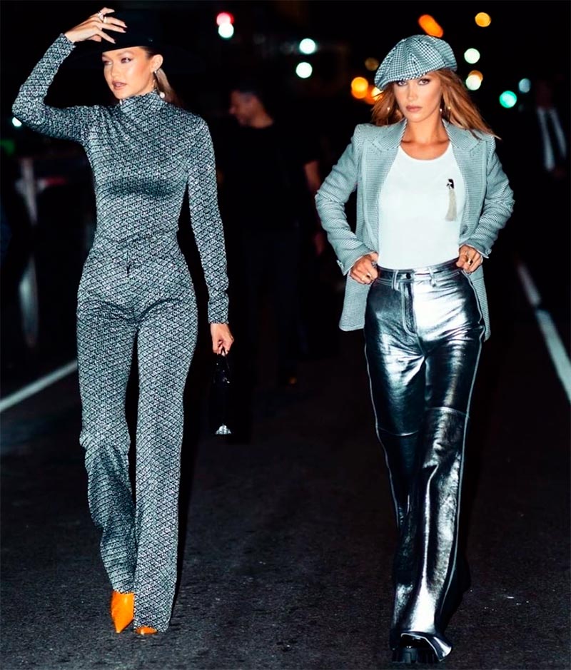 Hadid sisters style