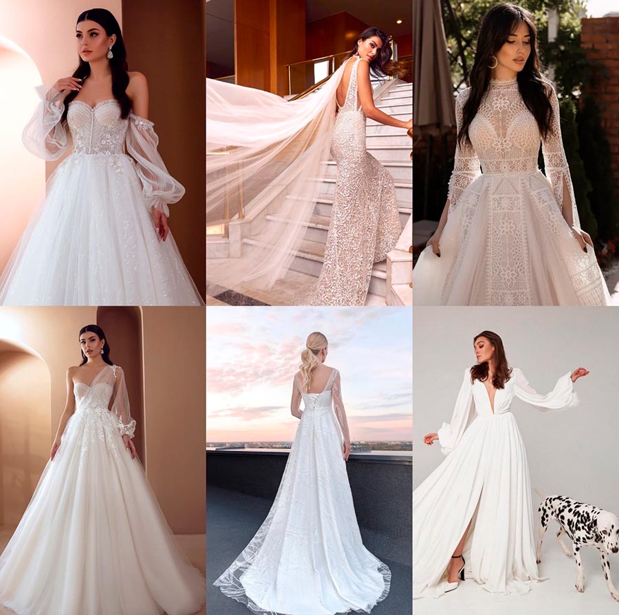 Wedding dresses trends