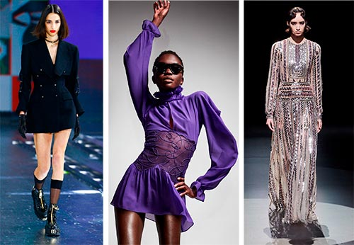 Dresses from fashion brands for fall-winter 2024-2025