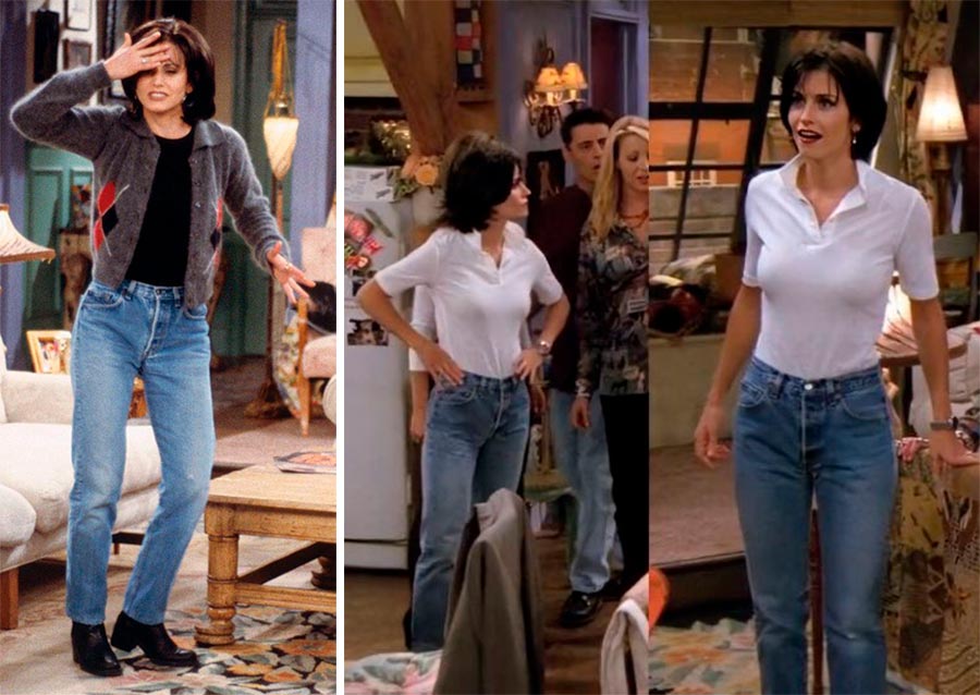 Monica Geller's style