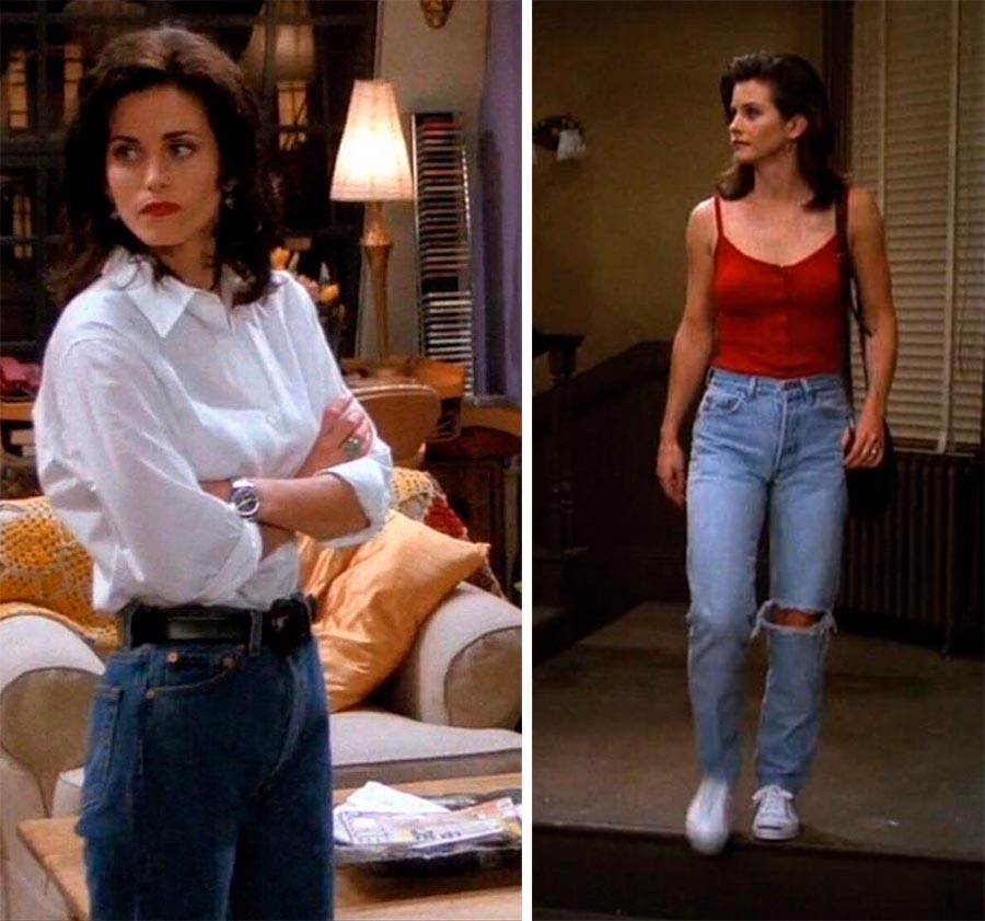 Monica Geller's style