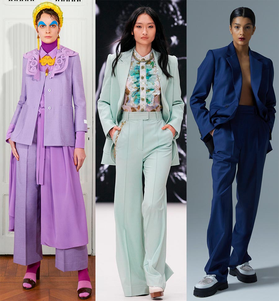 Stylish trouser suits