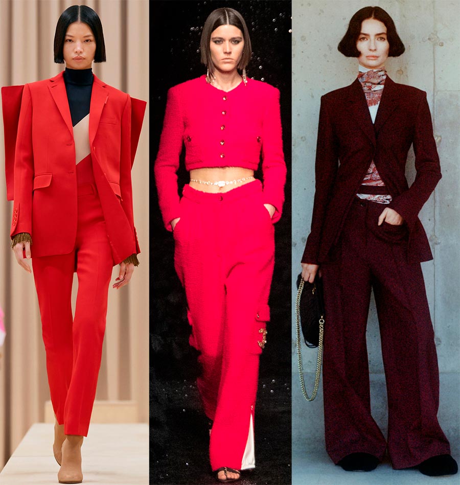 Stylish trouser suits