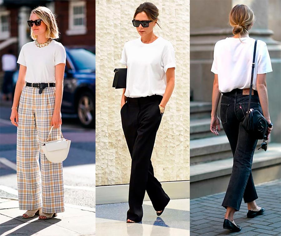 White things in the wardrobe: stylish examples and combinations