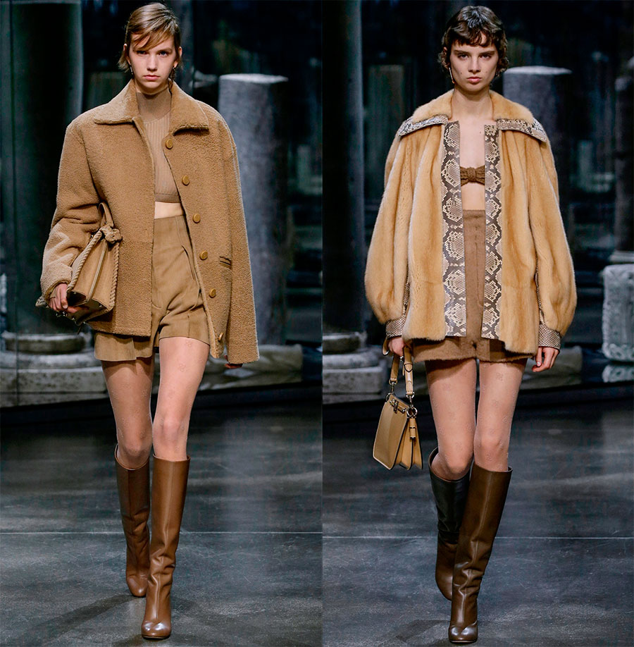 Fashion and trends fall-winter 2024-2025 by Fendi